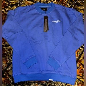 Represent Owners Club Sweater Cobalt Blue Medium